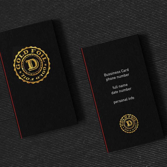 luxury business cards